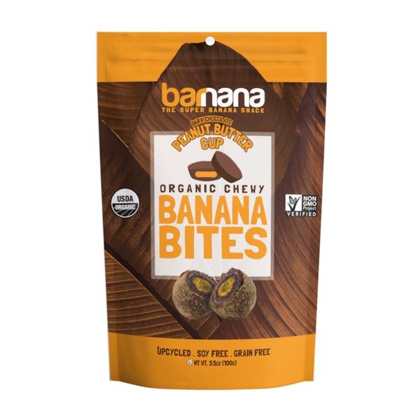 Barnana Peanut Butter Cup Banana Bites 3.5 oz., PK12 581 - main